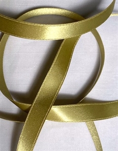 Pistachio Double Faced Satin Ribbon 9mm