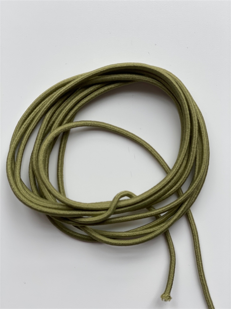 2mm wide 5-10y Deep Saga Green Elastic cord Elastic Rope Drawcord ET48